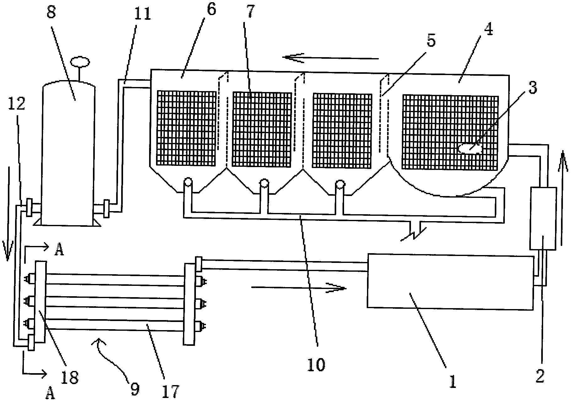 Water purification system for aquiculture