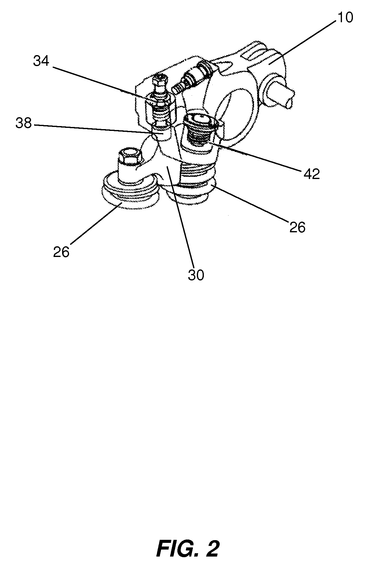 Retaining tool for exhaust brake power piston and method of use