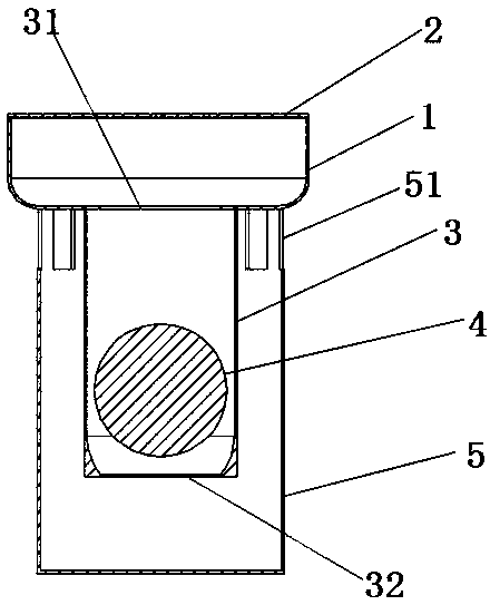 Sealing and odor-preventing floor drain