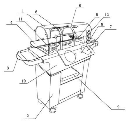 Infant incubator compatible with magnetic resonance