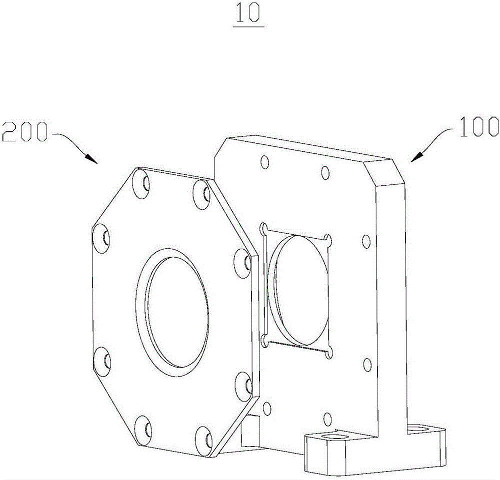 Clamping device and optical instrument