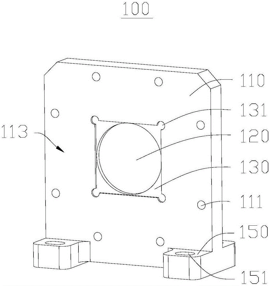 Clamping device and optical instrument