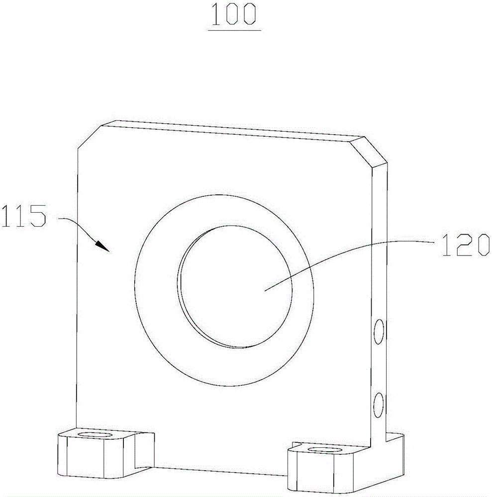 Clamping device and optical instrument