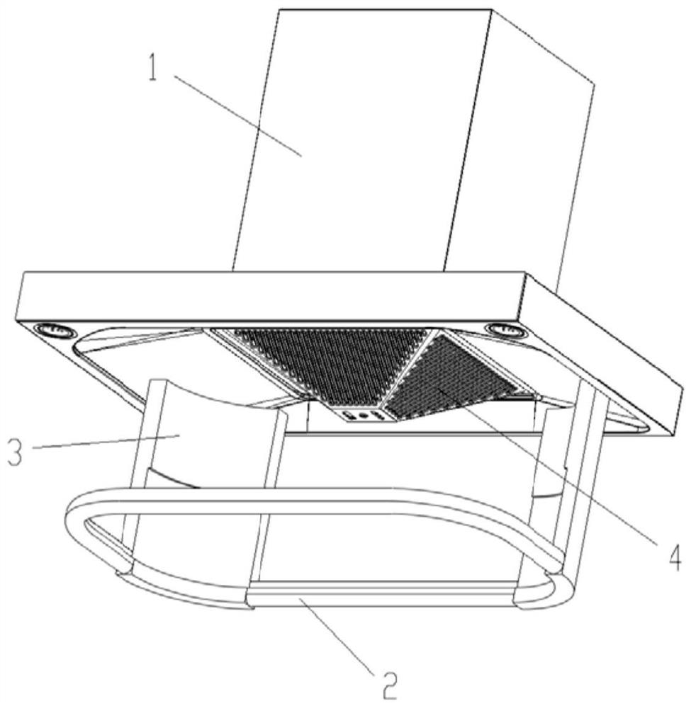 Oil fume controlling method and system based on object identifying model, and computer equipment