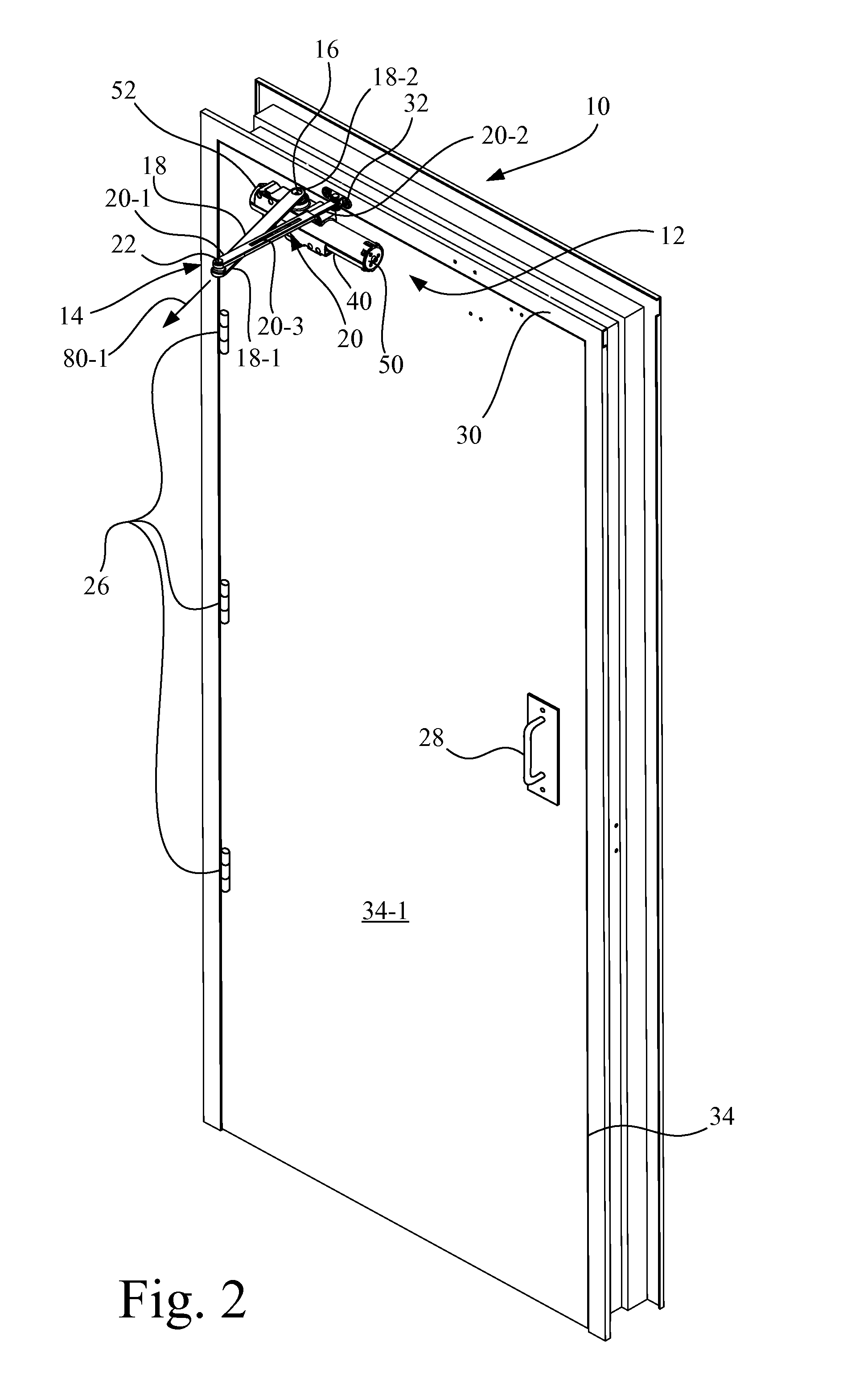 Door closer with tri-lobe pinion