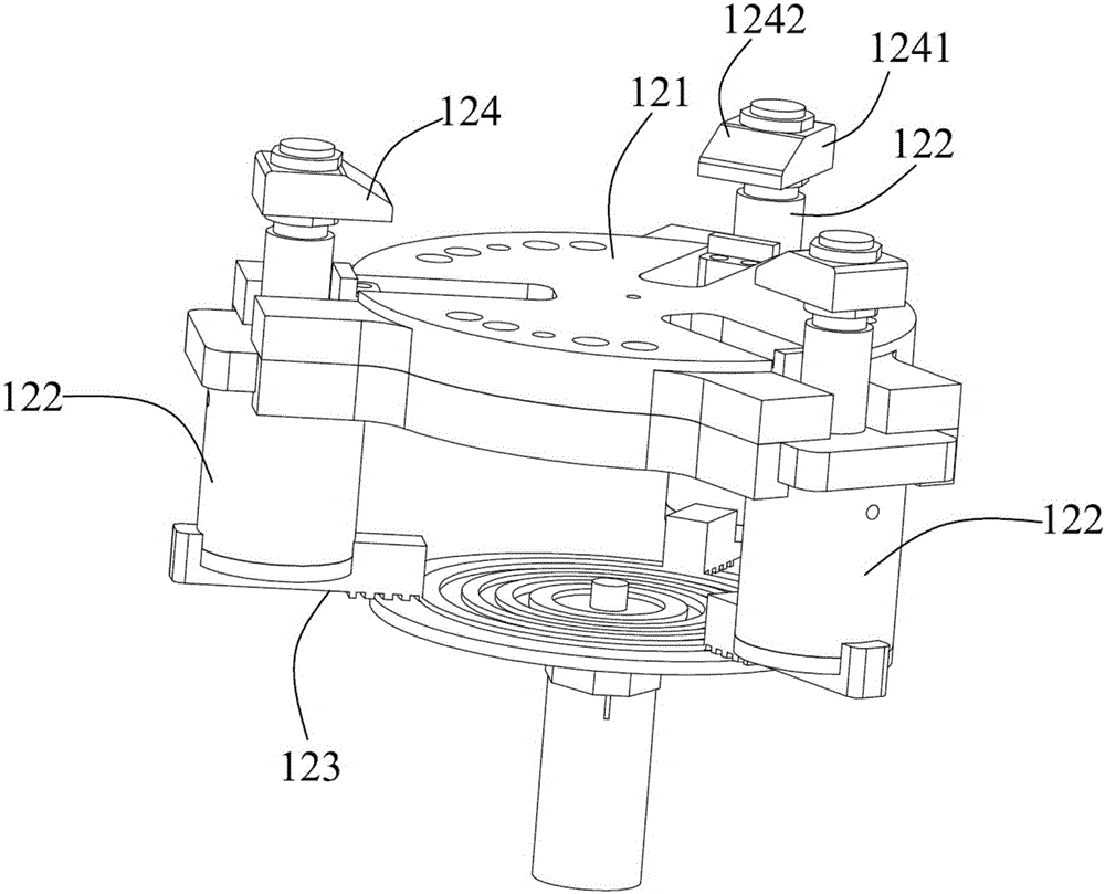 Device capable of stably clamping safety valve