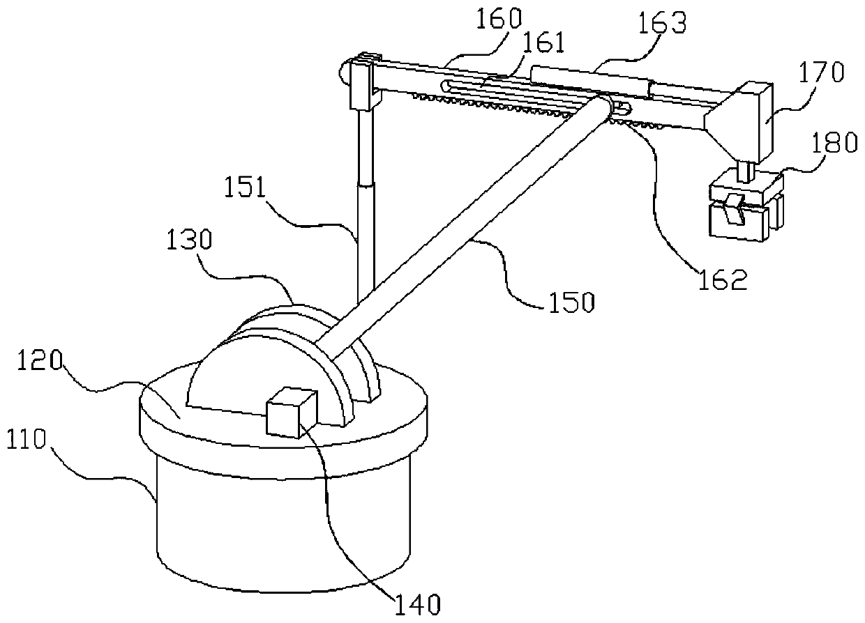 Assembly clamp used in intelligent automatic production line