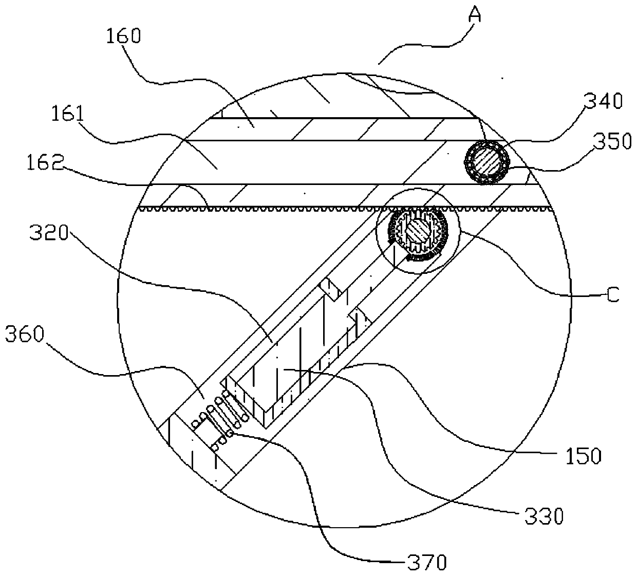 Assembly clamp used in intelligent automatic production line