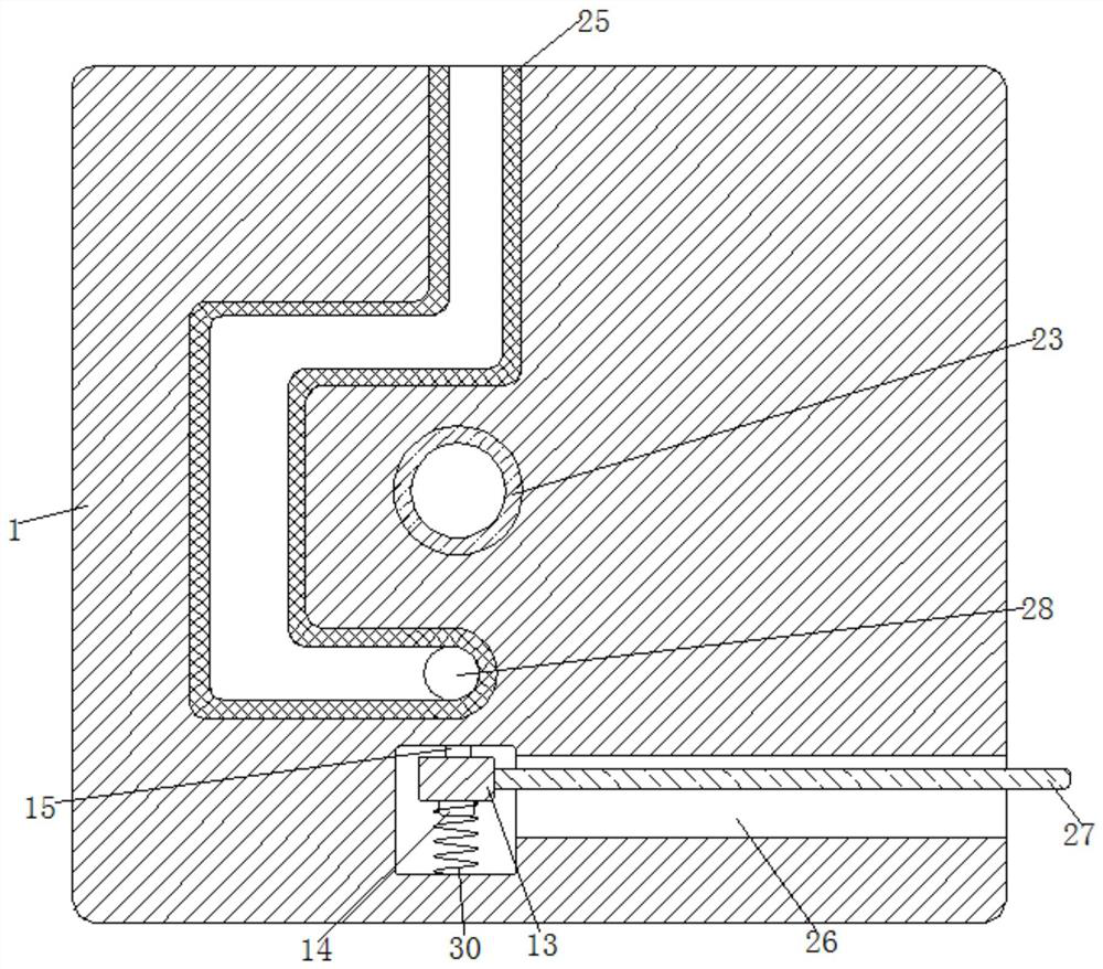 Anti-blocking closestool capable of being automatically cleaned