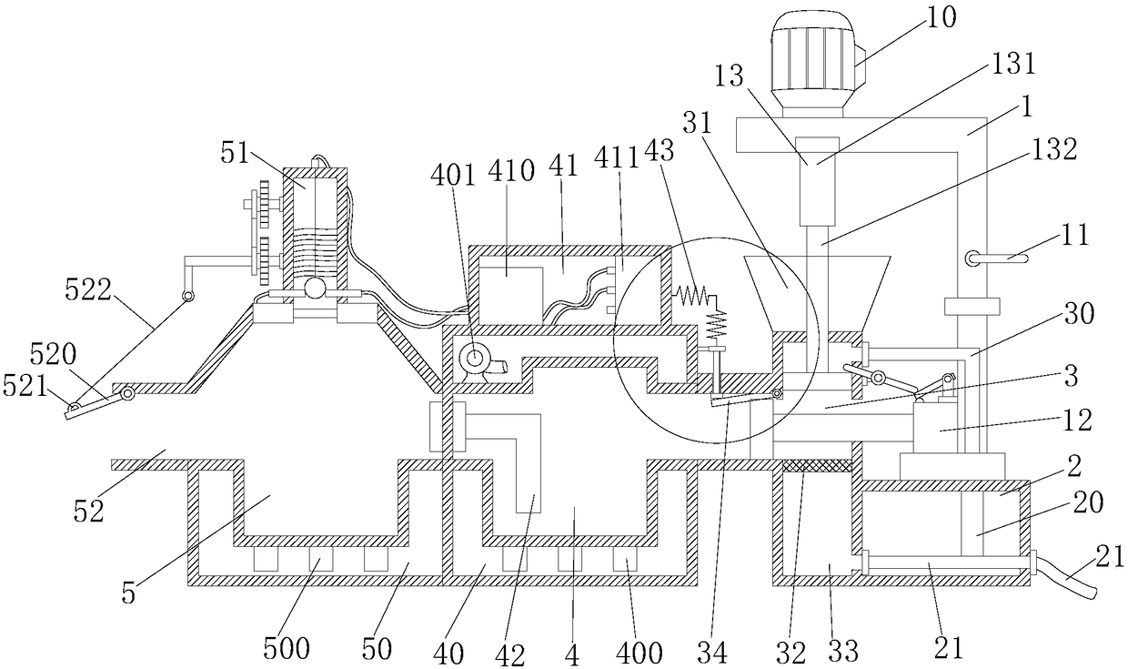 Novel straw water washing device