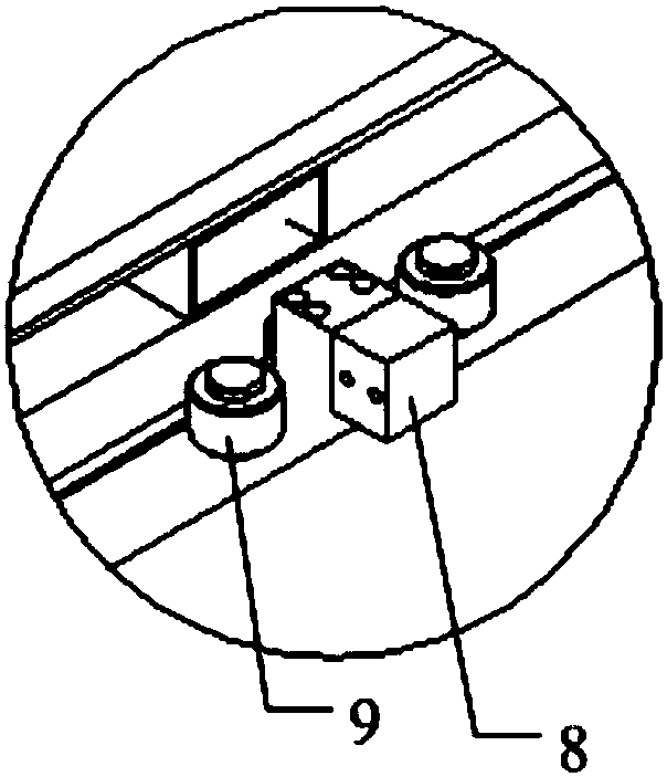 Quick die replacing device