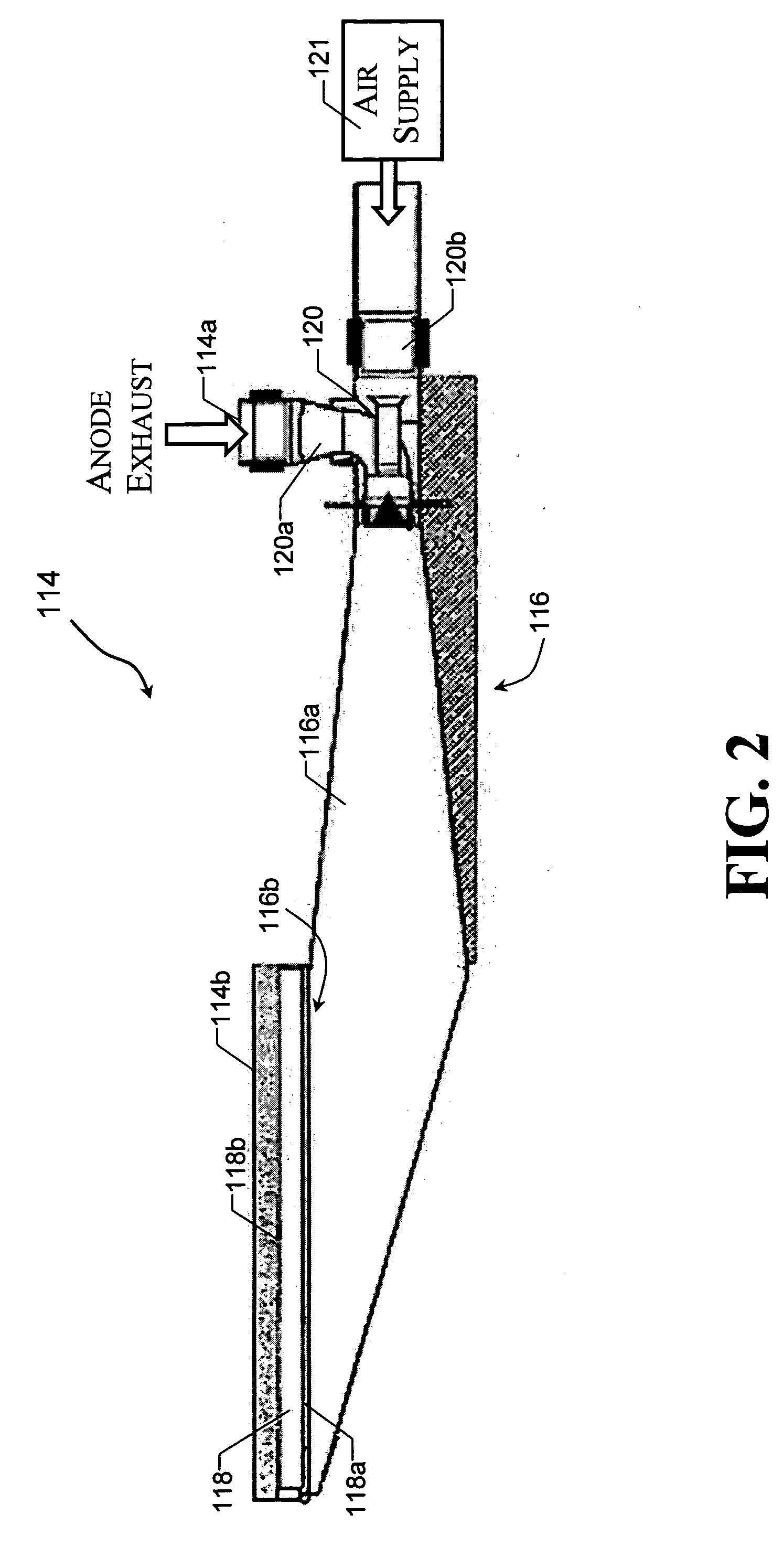 In-situ removal of electrolyte from gas oxidizer