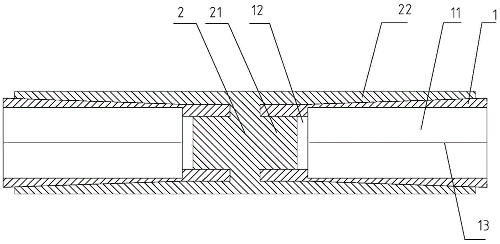 Line cleat of distribution line