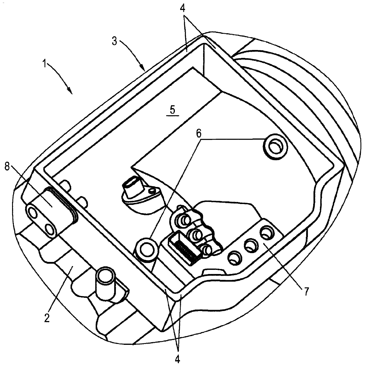 Motor vehicle and power converter device for a motor vehicle