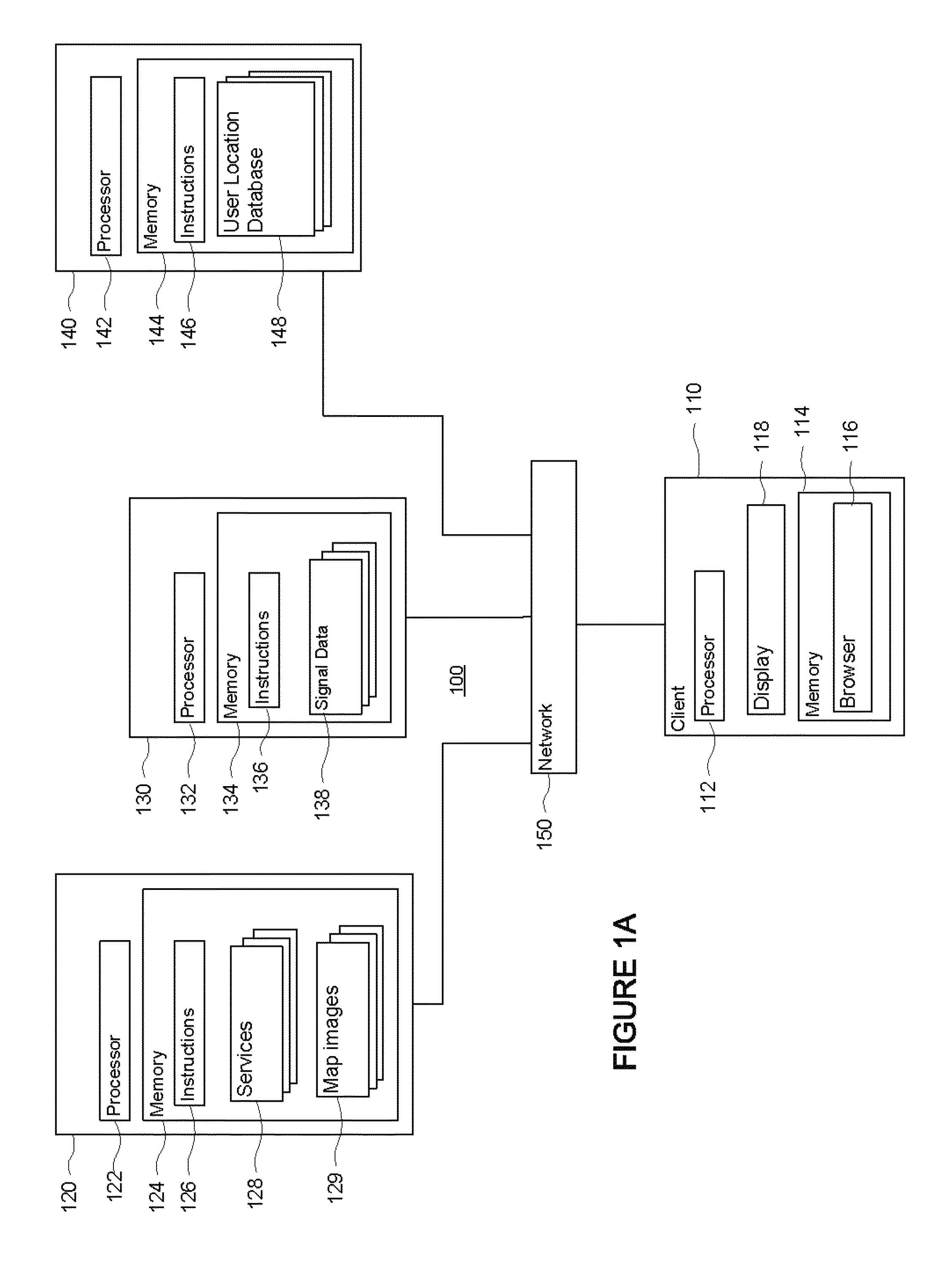 System and method for detecting a user location using a latest available location