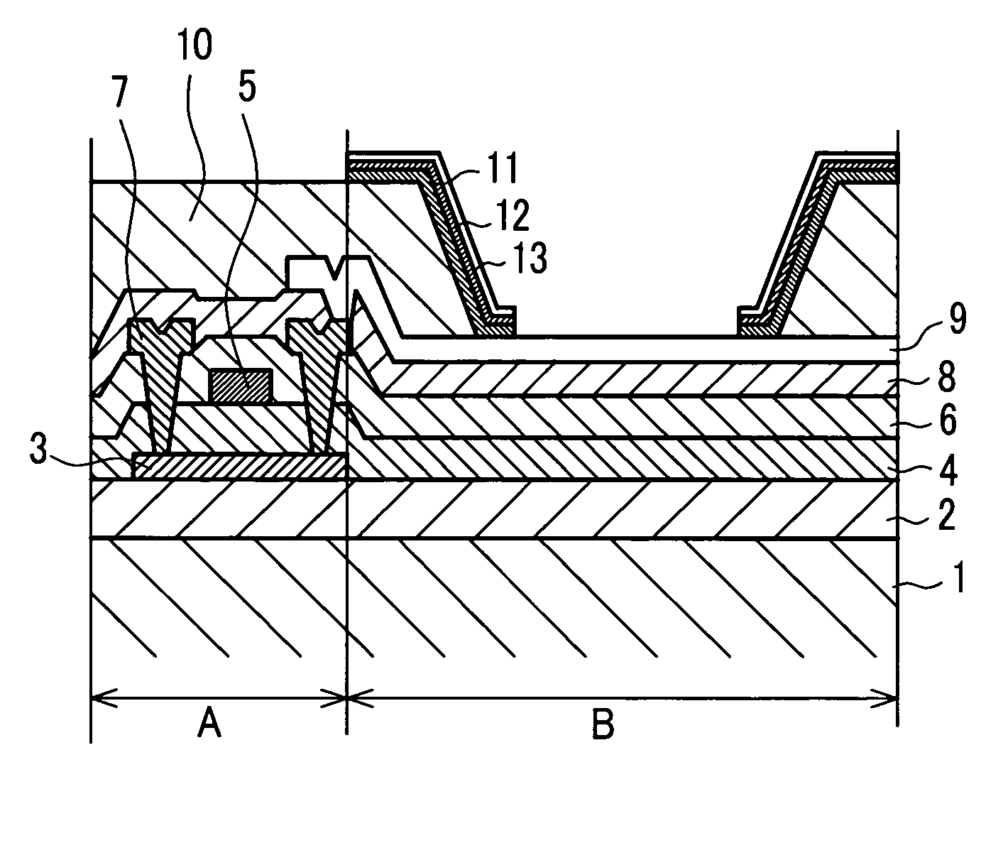 Display device and fabrication method of display device