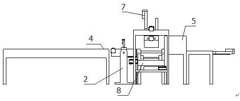 Building outer wall insulation board production equipment