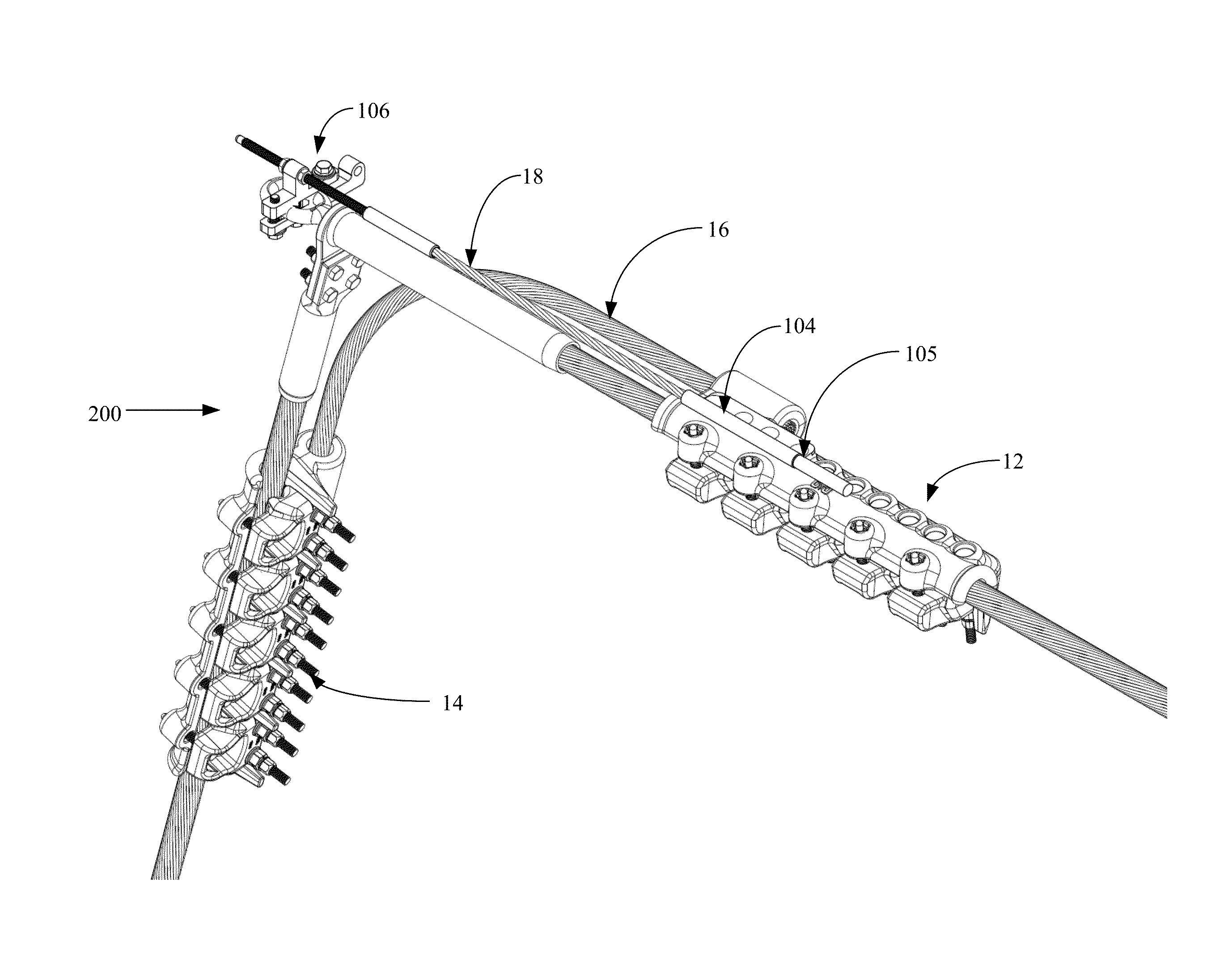 Electrical Transmission Line Repair Apparatus