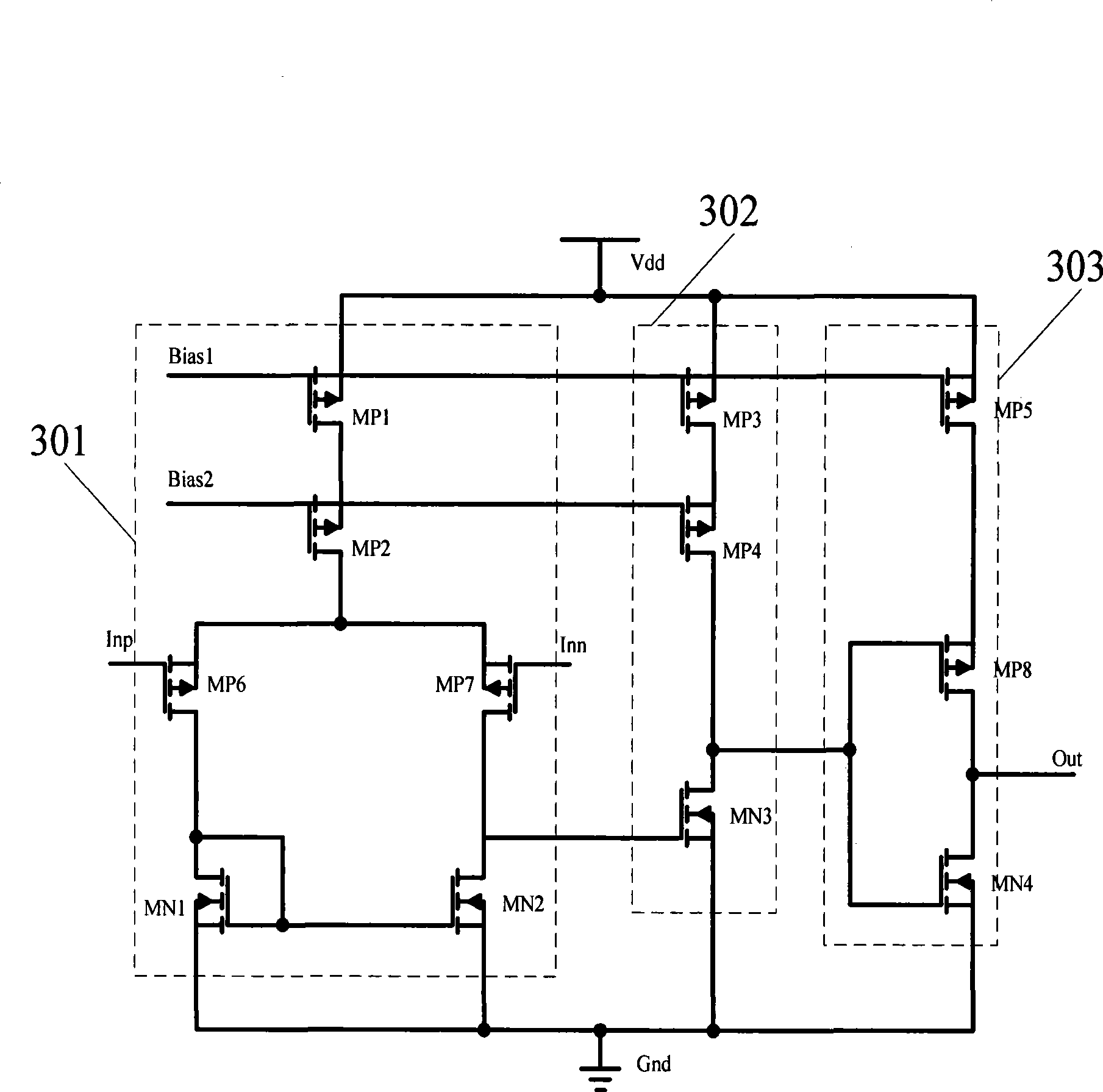 PWM/PDM double-mode modulation selective circuit and double-mode modulation method