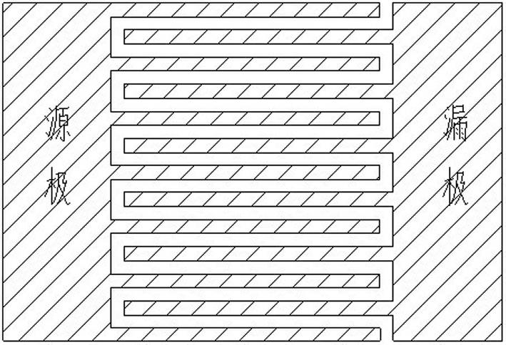 Multilayer thin film OTFT (organic thin film transistor) formaldehyde gas sensor and preparation method thereof