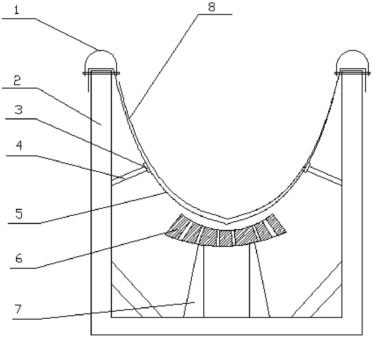 Tubular blank placement frame for sintering furnace