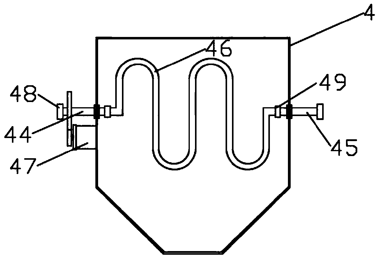 Crushing device for waste plastic and working method thereof