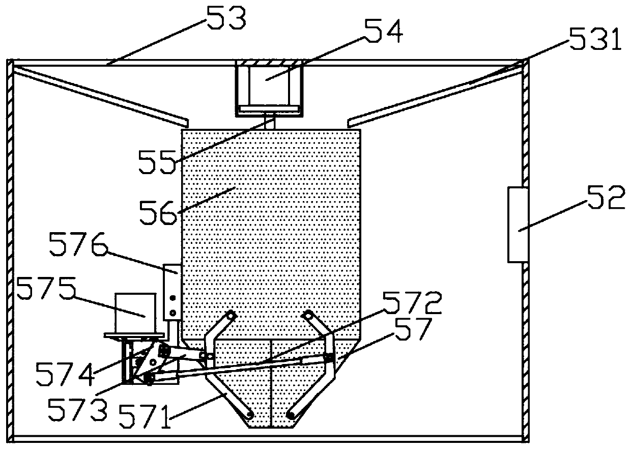 Crushing device for waste plastic and working method thereof