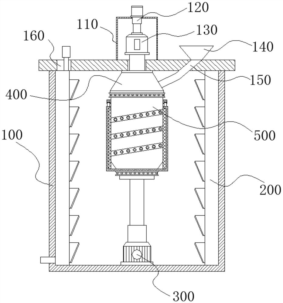 Extraction device for breast cancer tsRNA marker detection reagent production