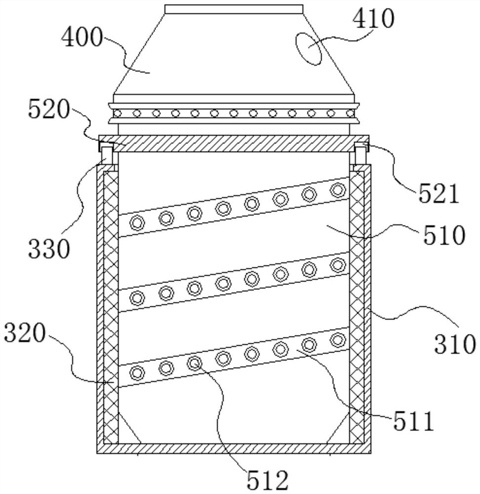 Extraction device for breast cancer tsRNA marker detection reagent production