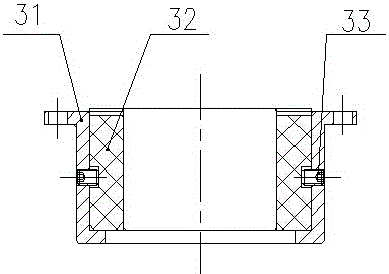 Magnetically driven pipeline type centrifugal pump