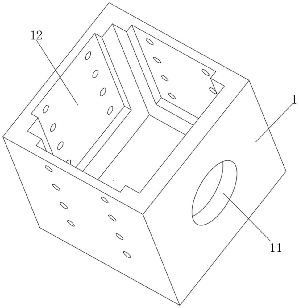 Shock absorption and noise reduction device for gasoline generating set engine