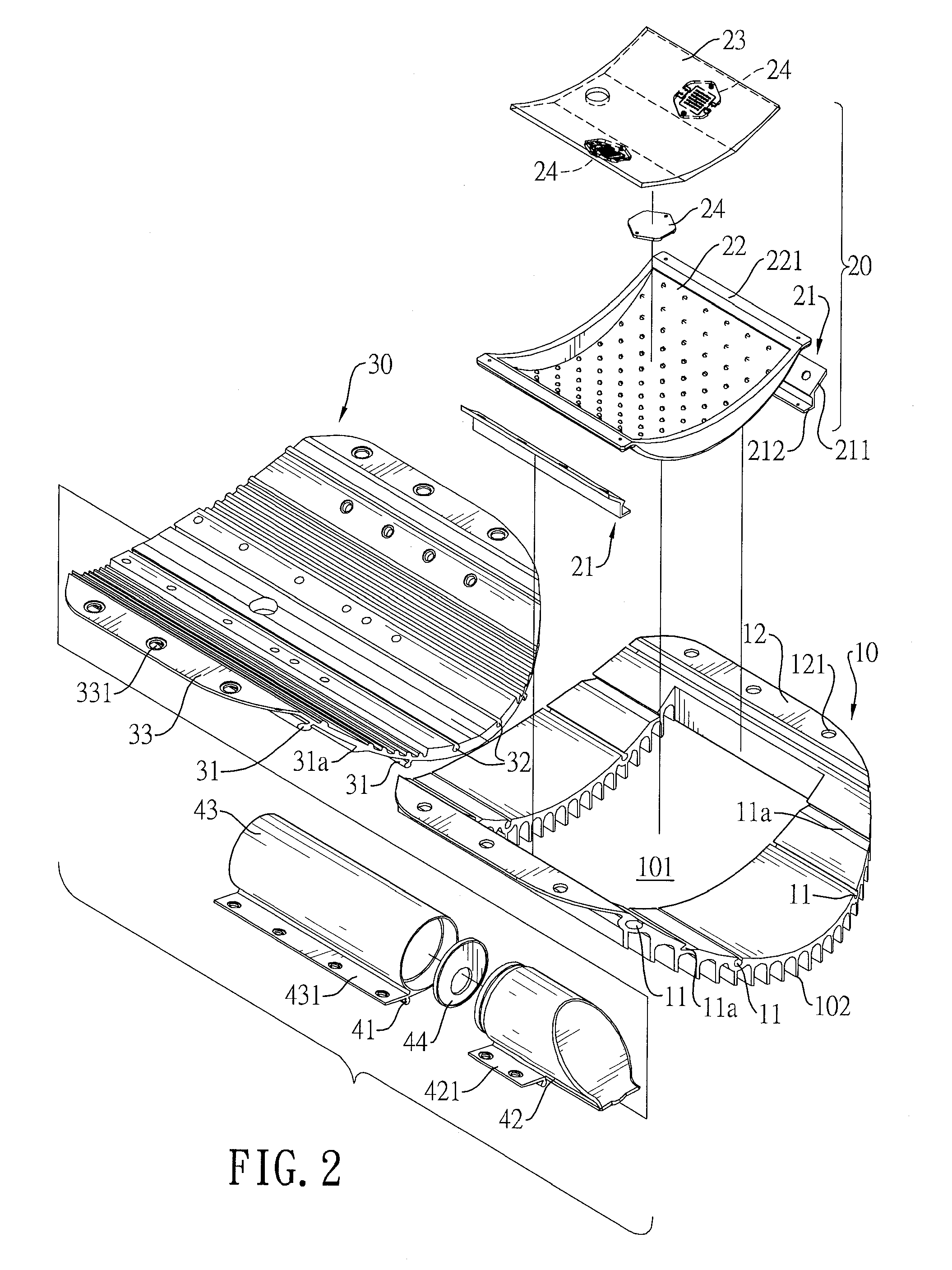 LED road light