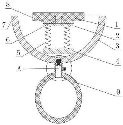 Treatment chuck structure for facilitating negative-pressure adsorption