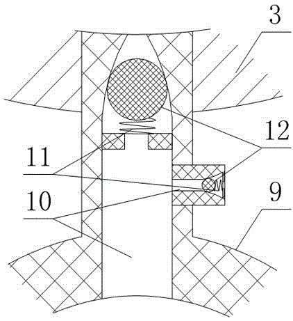 Treatment chuck structure for facilitating negative-pressure adsorption