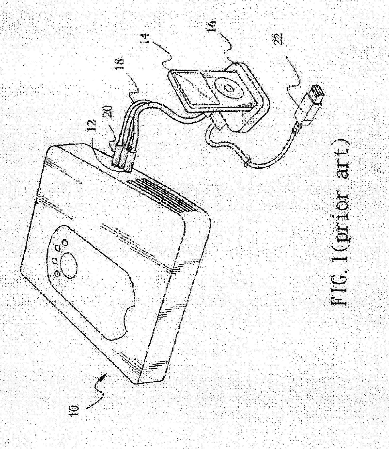 Projector with build-in ipod insertion slot