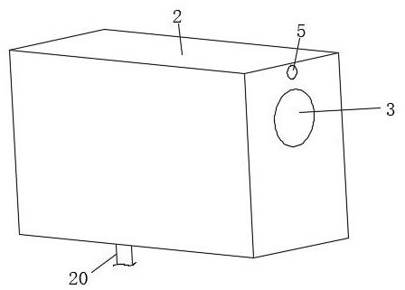 Electric power intelligent switch cabinet with heat dissipation function