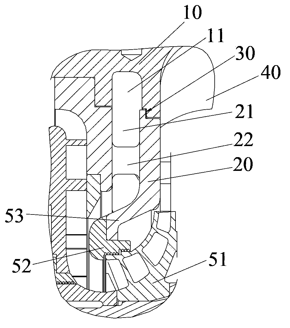 Multistage centrifugal compressor and cold water type air conditioning unit provided with same