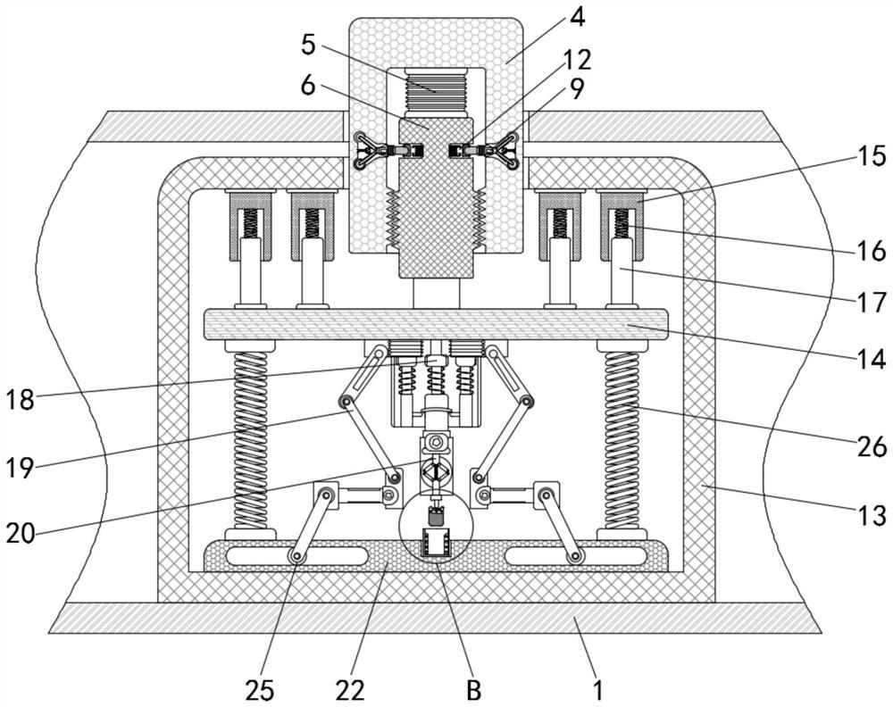 Fire-fighting cabinet door anti-misoperation auxiliary device for improving safety factor