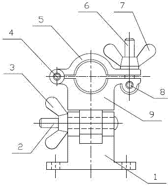 Fixing device of welding cable of welding robot