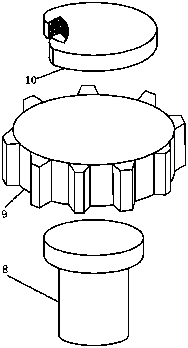 Environment-friendly barbecue device with seasoning spreading structure