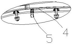 A method for preparing the main carbon strip structure of a pantograph carbon slide plate