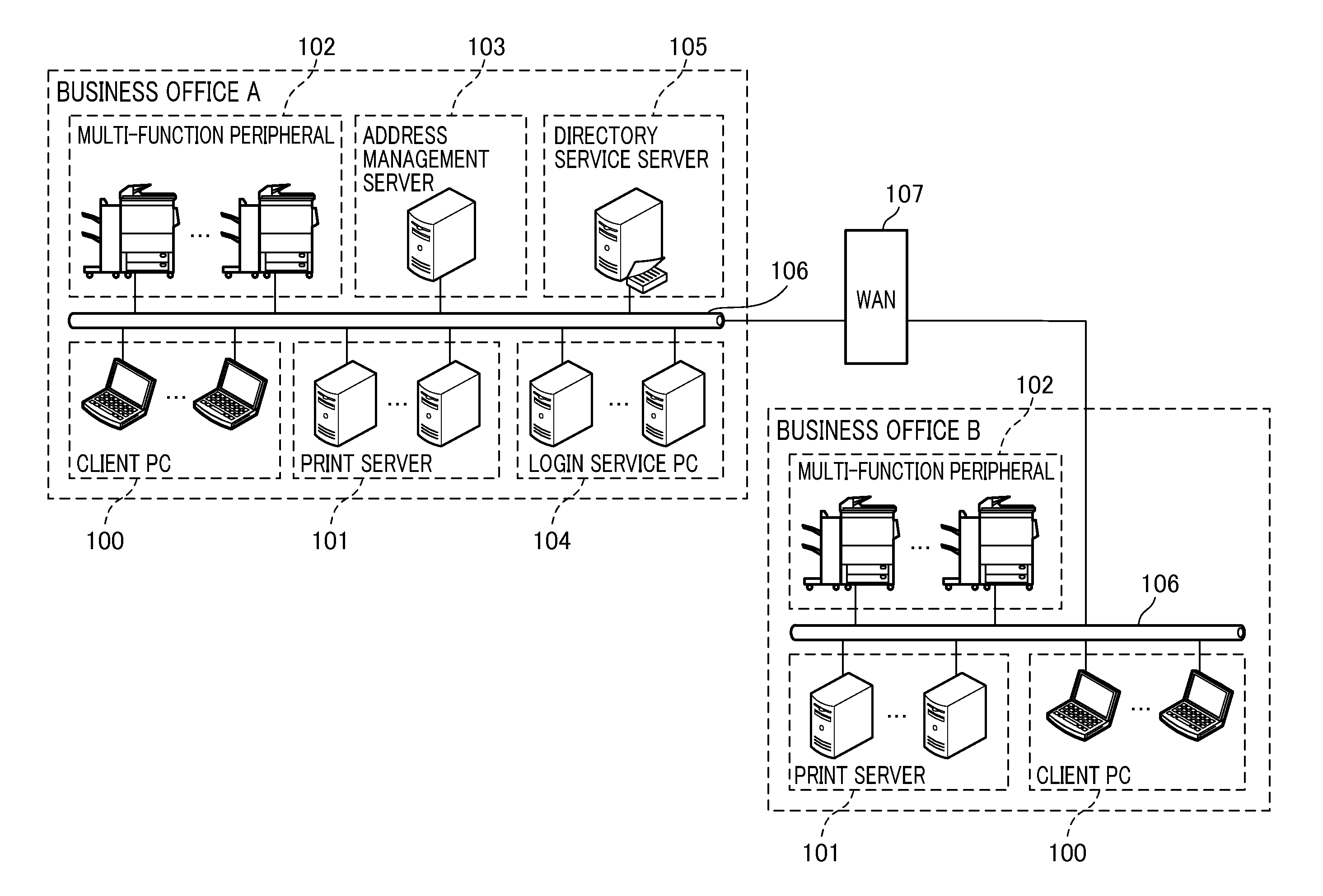 Printing control device, storage medium storing printing control program, and printing control method