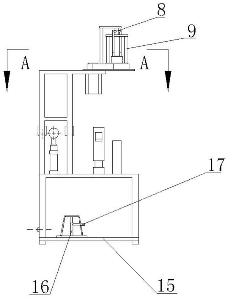 Mop forming machine