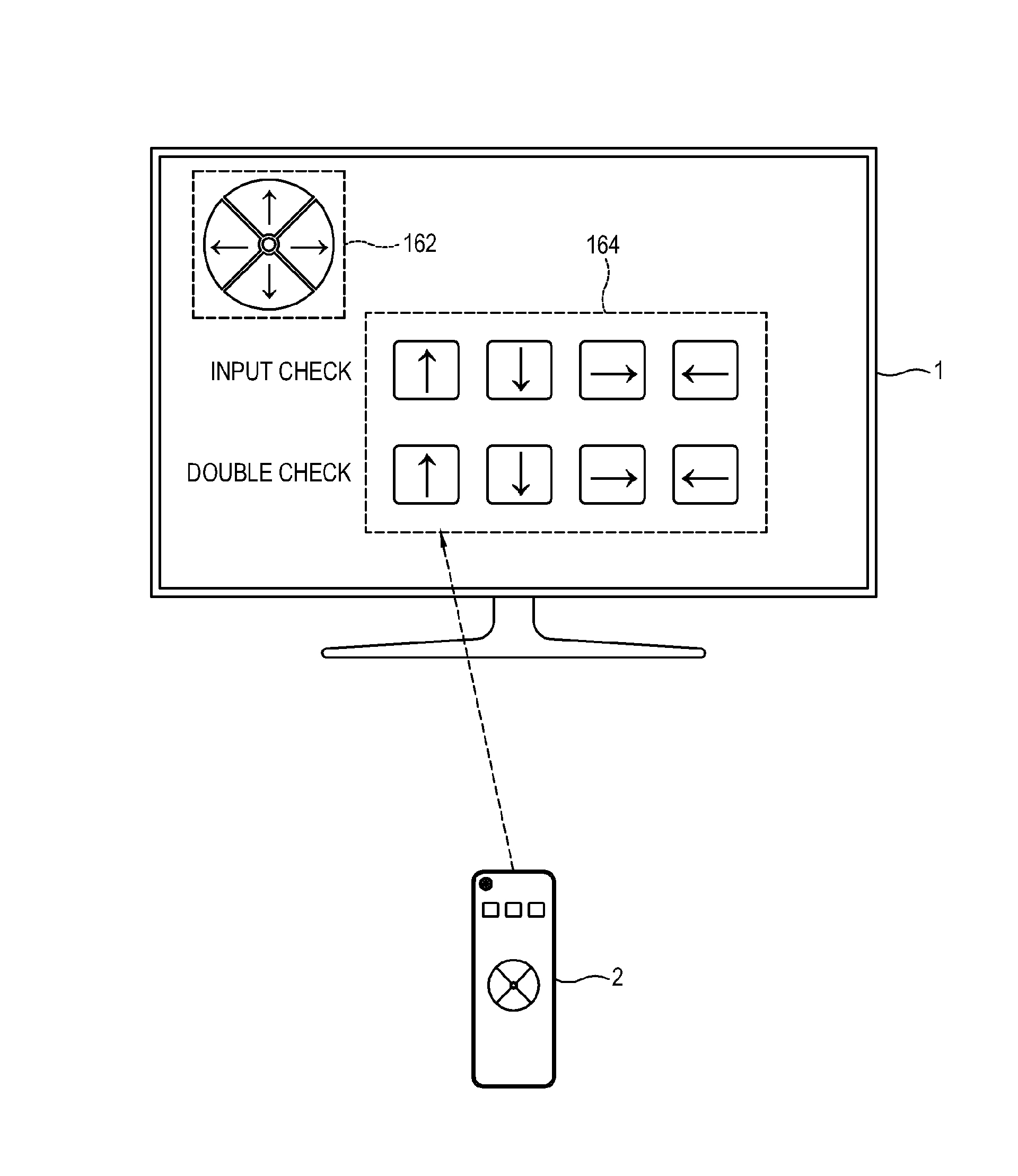 Display apparatus using key signals and control method thereof