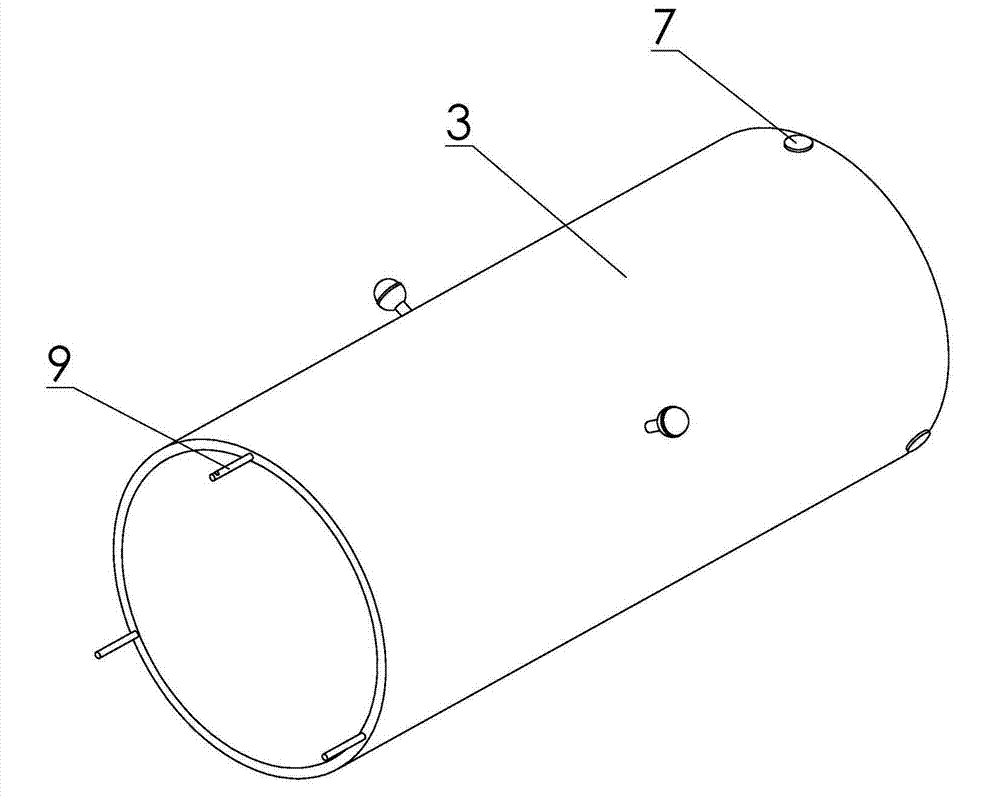 Large vehicle for automatic internet-of-thing pipe distribution system