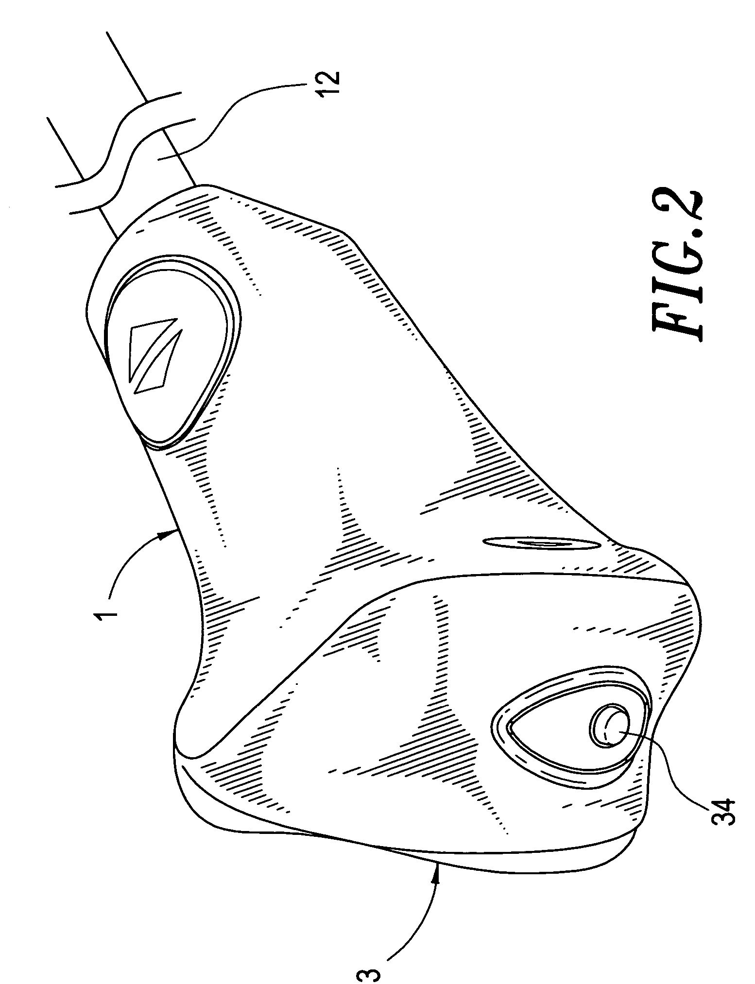 Umbrella grip attached with a light source