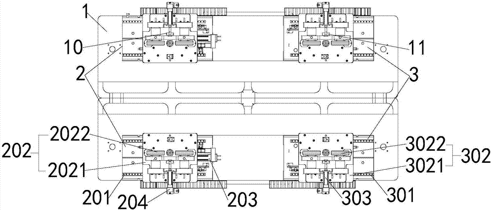 Weighing test device and bogie test system