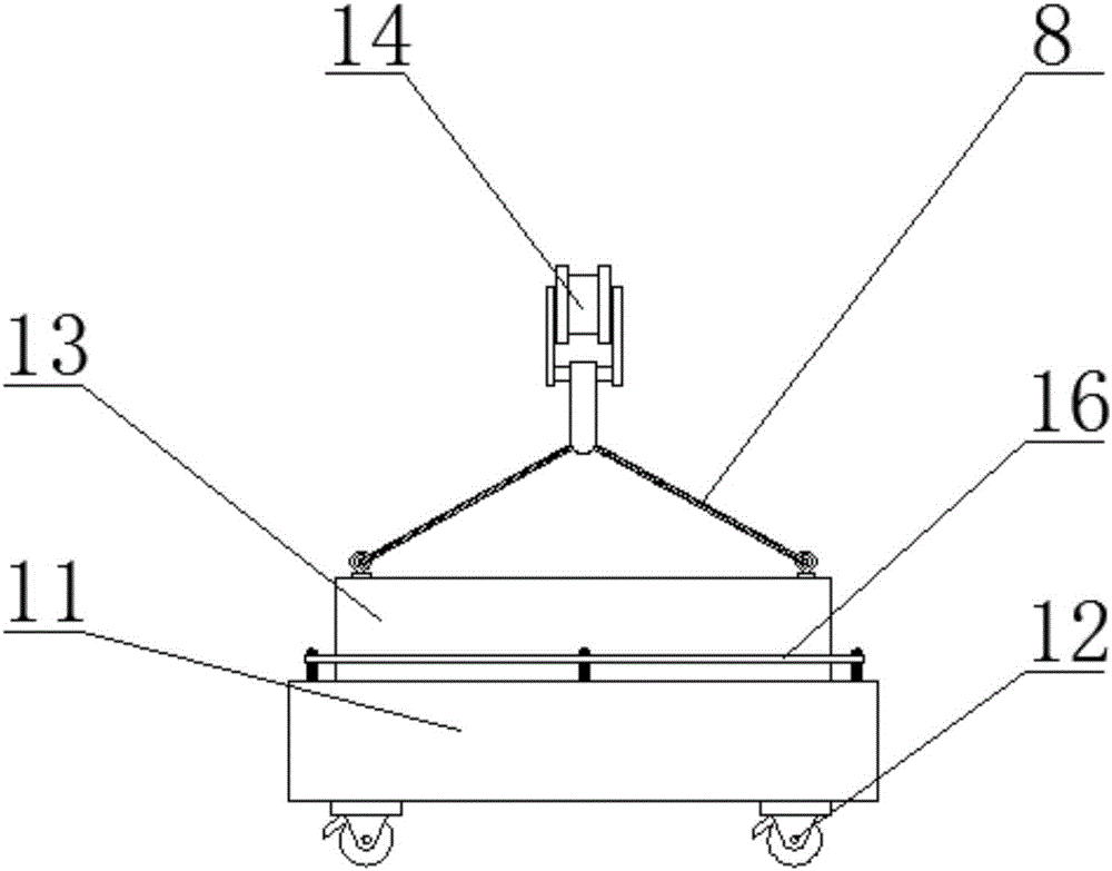 Movable transporter for monorail transportation