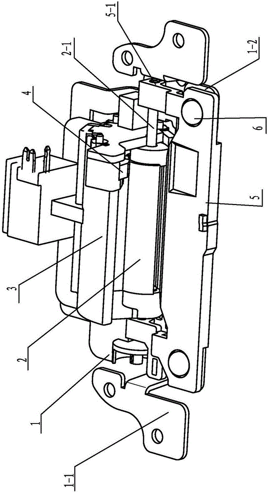 Low-noise solenoid valve assembly used for PES headlamp