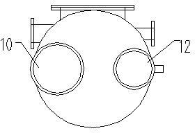 Degradable filter material biogas slurry filter and filtering method thereof